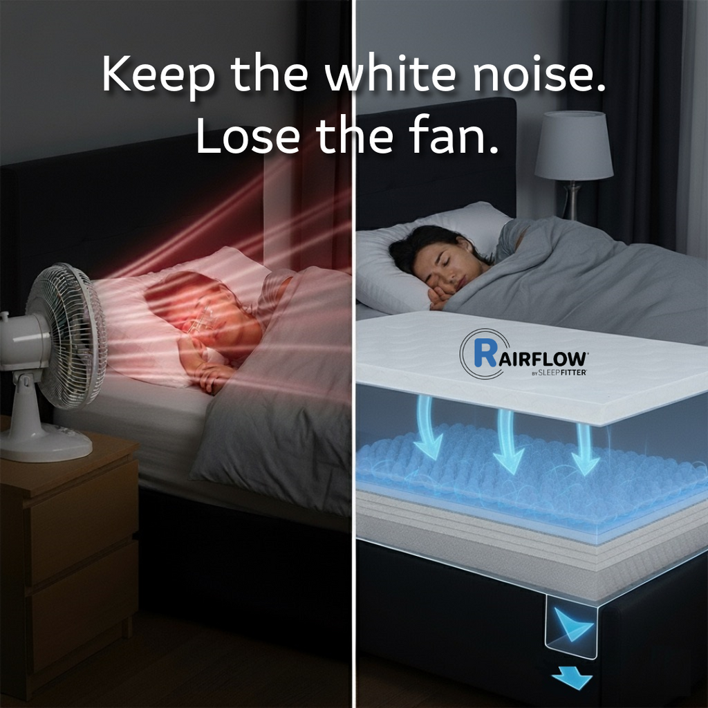 Rairflow® Reverse Airflow Cooling Topper